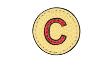Load image into Gallery viewer, &quot;C&quot; letter leather pin